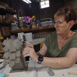 Explore Art and Clay - Birdhouse workshop