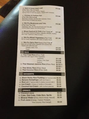 Menu photo 1 Siam Kitchen Newport, VIC Menu photo 1 Siam Kitchen Newport, VIC