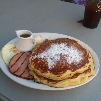 Doug's Diner - Thornton - Huge bluenerry pancakes with ham and eggs. Yum - Breakfast & Brunch Near Me - Thornton, Colorado Doug's Diner - Thornton - Huge bluenerry pancakes with ham and eggs. Yum - Breakfast & Brunch Near Me - Thornton, Colorado