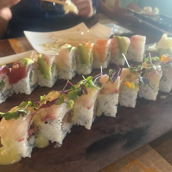 Saiko Sushi - Black belt roll, rainbow roll - Sushi Bars Near Me - Coronado, California Saiko Sushi - Black belt roll, rainbow roll - Sushi Bars Near Me - Coronado, California