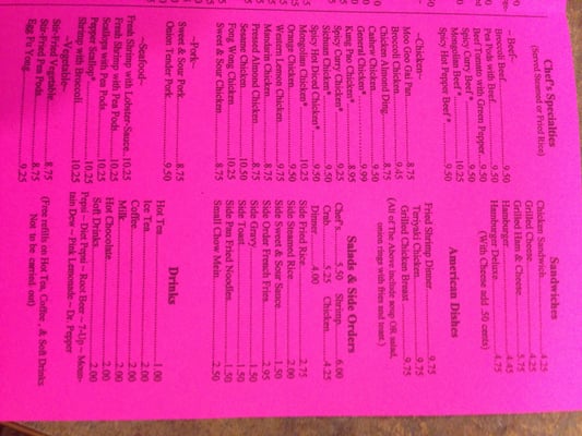 Menu photo 8 Main Moon Ammon, ID Menu photo 8 Main Moon Ammon, ID