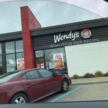 Wendy's - Store front, don't let that car fool you :-) - Burgers Near Me - Grand Rapids, Michigan