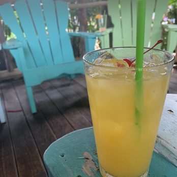 Guanabanas - Some kind of mango drink - Seafood Near Me - Jupiter, Florida