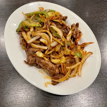 Blue Bamboo - Sichuan Beef Stir Fry - Comfort Food Near Me - Jacksonville, Florida