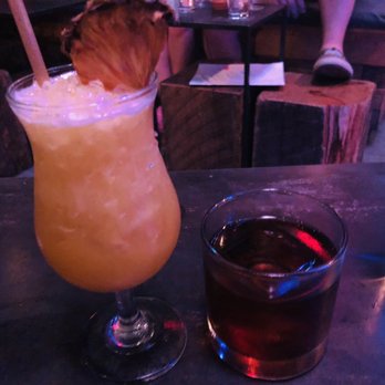 backbar - A Big Bird and a Black Bird, done to perfection - Cocktail Bars Near Me - Somerville, Massachusetts
