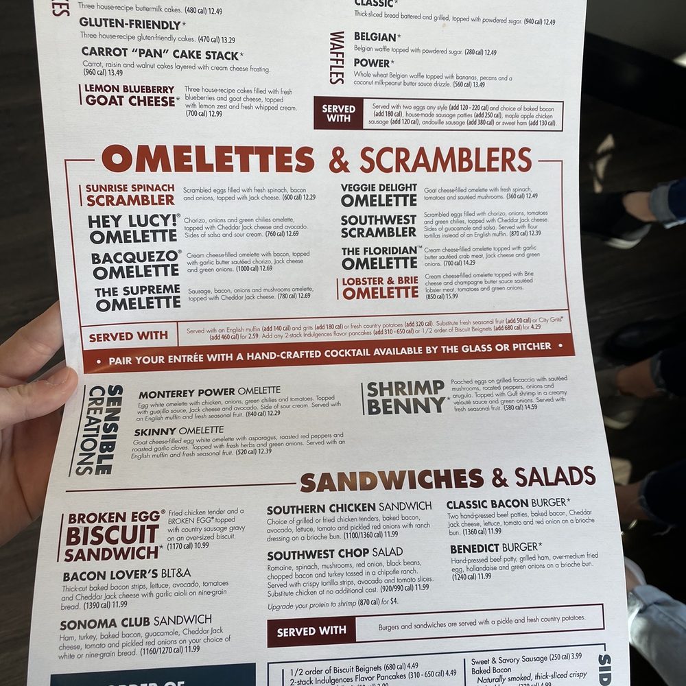 Another Broken Egg Cafe - Menu - American Near Me - Williamsburg, Virginia Another Broken Egg Cafe - Menu - American Near Me - Williamsburg, Virginia