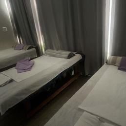 My sisters and I got to share a room! A lot of places charge extra for this!