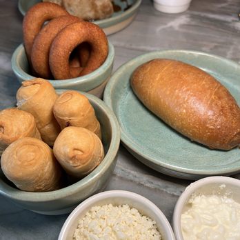 Lulla's - Top: Mandocas; Right: Cachito Ham & Cheese; Left: Tequeños - Venezuelan Near Me - Brooklyn, New York