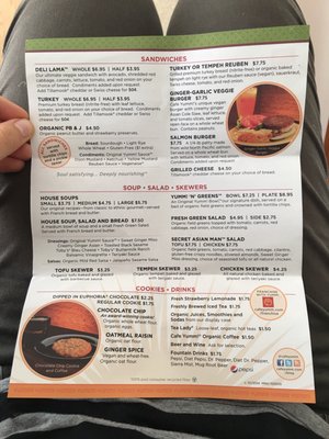 Menu photo 1 Cafe Yumm! - PSU Rec Center Portland, OR