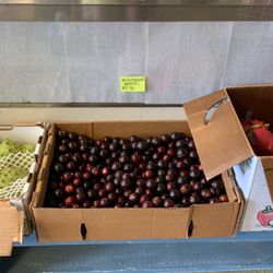 Thaksana's Oriental Market - Cherimoyas, muscadine grapes, and dragonfruit.