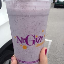 Nrgize - Blueberry pineapple with one scoop of Elite vanilla protein.