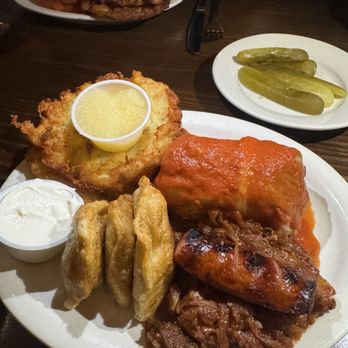 Karczma - Plate of Polish Specialties - Polish Near Me - Brooklyn, New York