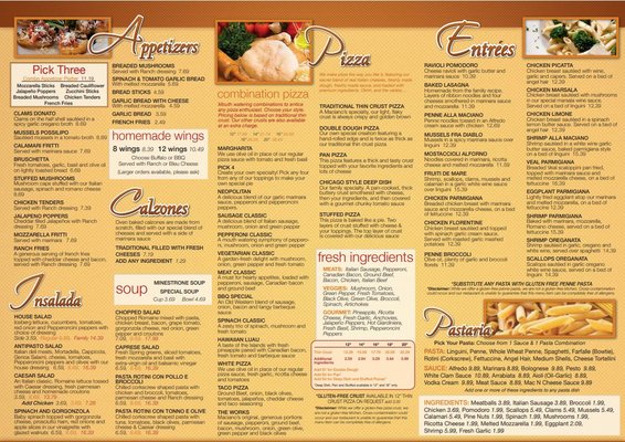 Menu photo 1 Maciano's Pizza & Pastaria Elgin, IL