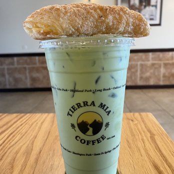 Tierra Mia Coffee - Matcha latte and cheese delight - Coffee & Tea Near Me - Pico Rivera, California Tierra Mia Coffee - Matcha latte and cheese delight - Coffee & Tea Near Me - Pico Rivera, California