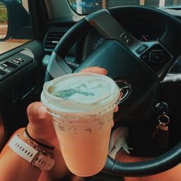Blueberry Latte with blueberry cold foam Blueberry Latte with blueberry cold foam