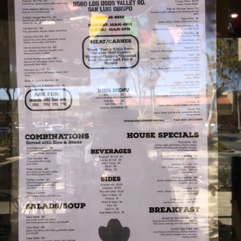 Chicho's - Menu - Mexican Near Me - San Luis Obispo, California Chicho's - Menu - Mexican Near Me - San Luis Obispo, California