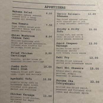 Kawanoya - Menu - Japanese Near Me - San Francisco, California