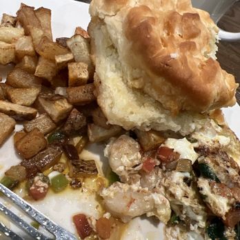 Fat Spoon Cafe - Garden omelette with shrimp - Breakfast & Brunch Near Me - Ocean Springs, Mississippi Fat Spoon Cafe - Garden omelette with shrimp - Breakfast & Brunch Near Me - Ocean Springs, Mississippi