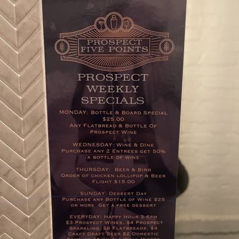 Prospect Five Points - Specials - Tapas/Small Plates Near Me - Jacksonville, Florida Prospect Five Points - Specials - Tapas/Small Plates Near Me - Jacksonville, Florida