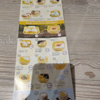 Sweethoney Dessert - The menu - Desserts Near Me - Colma, California