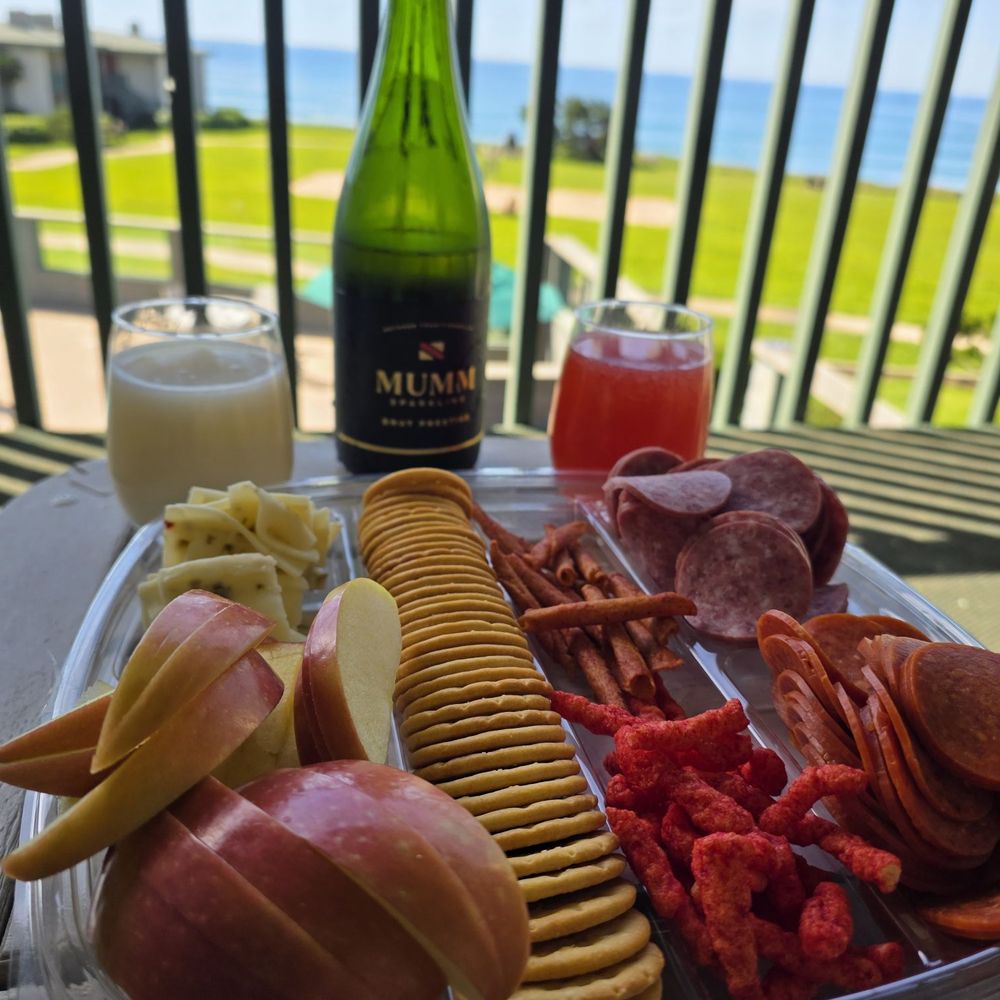 Cavalier Oceanfront Resort - Made our own charcuterie board - Resorts Near Me - San Simeon, California Cavalier Oceanfront Resort - Made our own charcuterie board - Resorts Near Me - San Simeon, California
