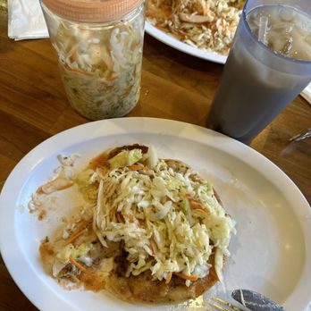 Paseo San Miguel - Pupusa revuelta $5 - Salvadoran Near Me - Los Angeles, California