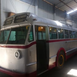 Adelaide Tram Museum - An old Adelaide trolley bus