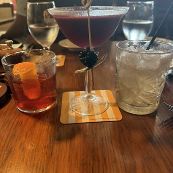 DaVinci's - Drinks very delicious Violetta is the one in the middle - Italian Near Me - Marco Island, Florida