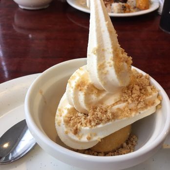 China Wall Buffet - Fried donut with soft serve and nuts on top. Yum! - Chinese Near Me - Concord, California China Wall Buffet - Fried donut with soft serve and nuts on top. Yum! - Chinese Near Me - Concord, California