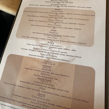 Il Girasole - Menu - Italian Near Me - Costa Mesa, California