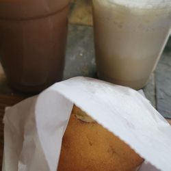 Christie’s Coffee Co - Blueberry muffin Fruit smoothie  Frozen Chai