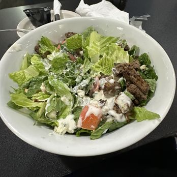 First Down Sports Bar & Grill - Black and Bleu Steak Salad - Sports Bars Near Me - Arlington, Virginia