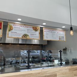 menus on the wall