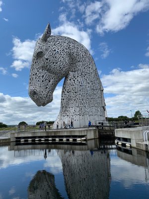 The Kelpies by null