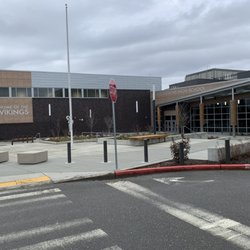 Lake Stevens High School - Athletics and performing arts entrance.