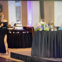 Maid of Honor Speech - husband and I had a sweetheart table on an elevated stage