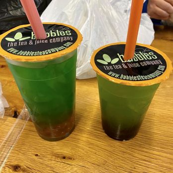 Bubbles the Tea and Juice - two cups of bubble tea - Juice Bars & Smoothies Near Me - Columbus, Ohio Bubbles the Tea and Juice - two cups of bubble tea - Juice Bars & Smoothies Near Me - Columbus, Ohio