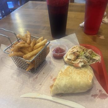 Hydes Slydes - Standard chicken wrap. Needed to add jalapneos for flavor - Burgers Near Me - Omaha, Nebraska Hydes Slydes - Standard chicken wrap. Needed to add jalapneos for flavor - Burgers Near Me - Omaha, Nebraska