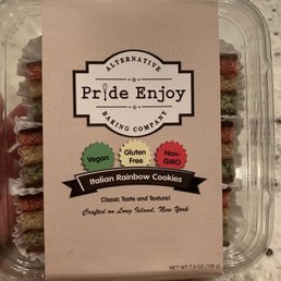 Rainbow cookies