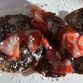 The Toasted Yolk Cafe - Strawberry French toast - Breakfast & Brunch Near Me - Bastrop, Texas The Toasted Yolk Cafe - Strawberry French toast - Breakfast & Brunch Near Me - Bastrop, Texas