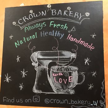 Crown Bakery - Cute sign - Bakeries Near Me - Las Vegas, Nevada