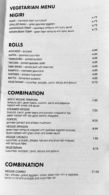 Menu photo 6 Sushi Kazu San Francisco, CA Menu photo 6 Sushi Kazu San Francisco, CA