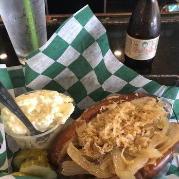 Milwaukee Brat House - The German Style brat is delicious! - German Near Me - Shorewood, Wisconsin
