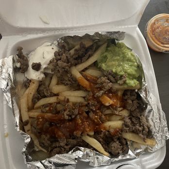 Fajita Express Mexican Grill - Soggy cold and disgusting mock of carne asade Nacho Fries - Mexican Near Me - San Antonio, Texas Fajita Express Mexican Grill - Soggy cold and disgusting mock of carne asade Nacho Fries - Mexican Near Me - San Antonio, Texas