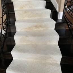 Since then we've noticed carpet damage that JP Flooring Design Center refuses to address. Staining appeared within a year of installation.