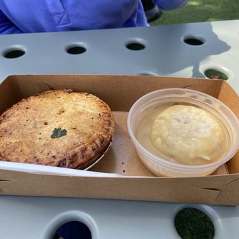 Pop Pie - Chicken pot pie and mash potatoes with gravy. - Desserts Near Me - Carlsbad, California Pop Pie - Chicken pot pie and mash potatoes with gravy. - Desserts Near Me - Carlsbad, California