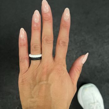 City Nails - Natural nails in blushing - Nail Salons Near Me - Imperial Beach, California