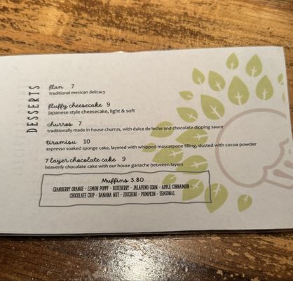 Menu photo 6 Greenery Restaurant El Paso, TX