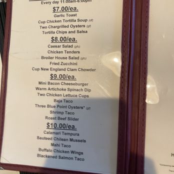 Oceanside Broiler - Happy hour 10/15/25 - Seafood Near Me - Oceanside, California