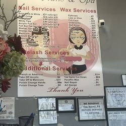 Ms. Nails & Spa - Prices